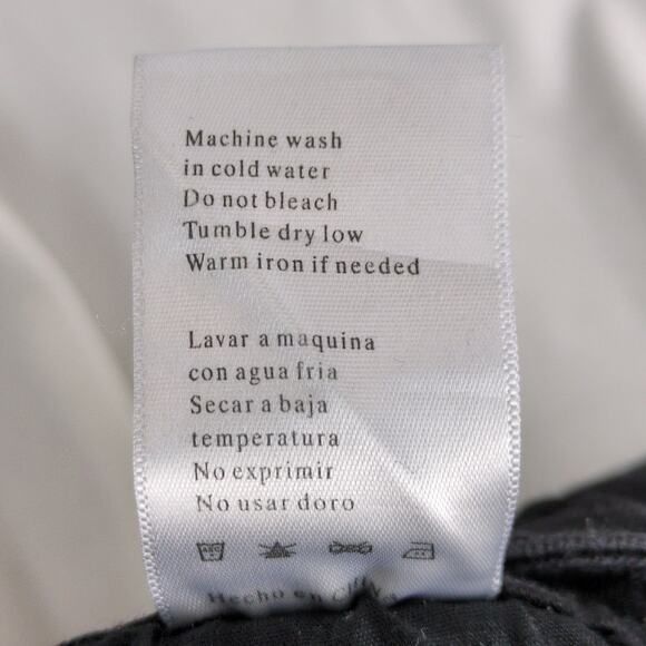 Kancan June Low Rise Ankle Skinny Black Jeans, Raw Hem, Distressed, Size 5/26 - Picture 5 of 6